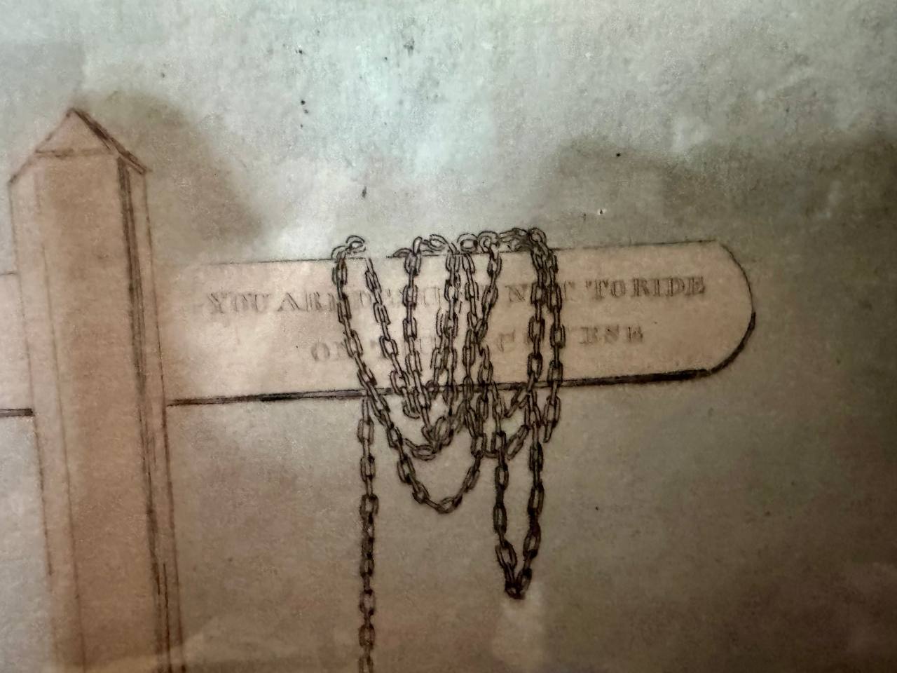 Moses – Kolorierter Aquatinta-Stich des Derby-Siegers 1822, gezeichnet und gestochen von James Pollard — Inschrift