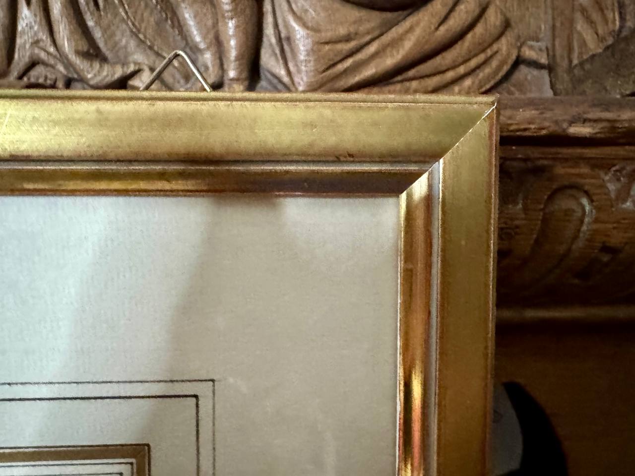 Moses – Kolorierter Aquatinta-Stich des Derby-Siegers 1822, gezeichnet und gestochen von James Pollard — Rahmen