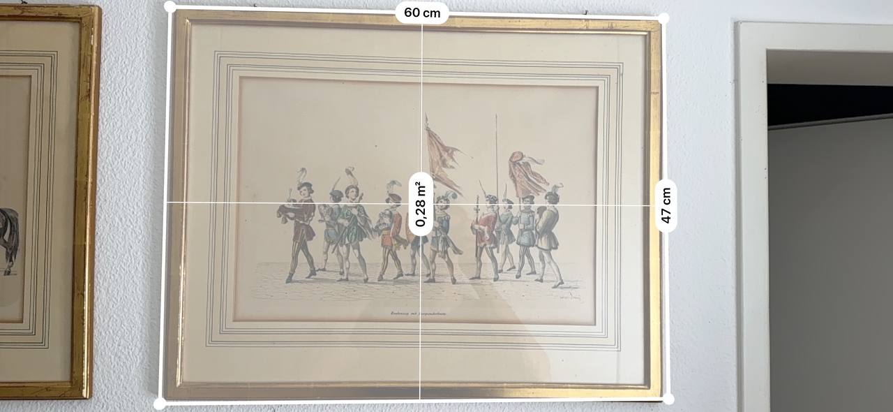 Knabenzug mit Burgunderbeute – Kolorierte Lithographie, 19. Jahrhundert — photo3