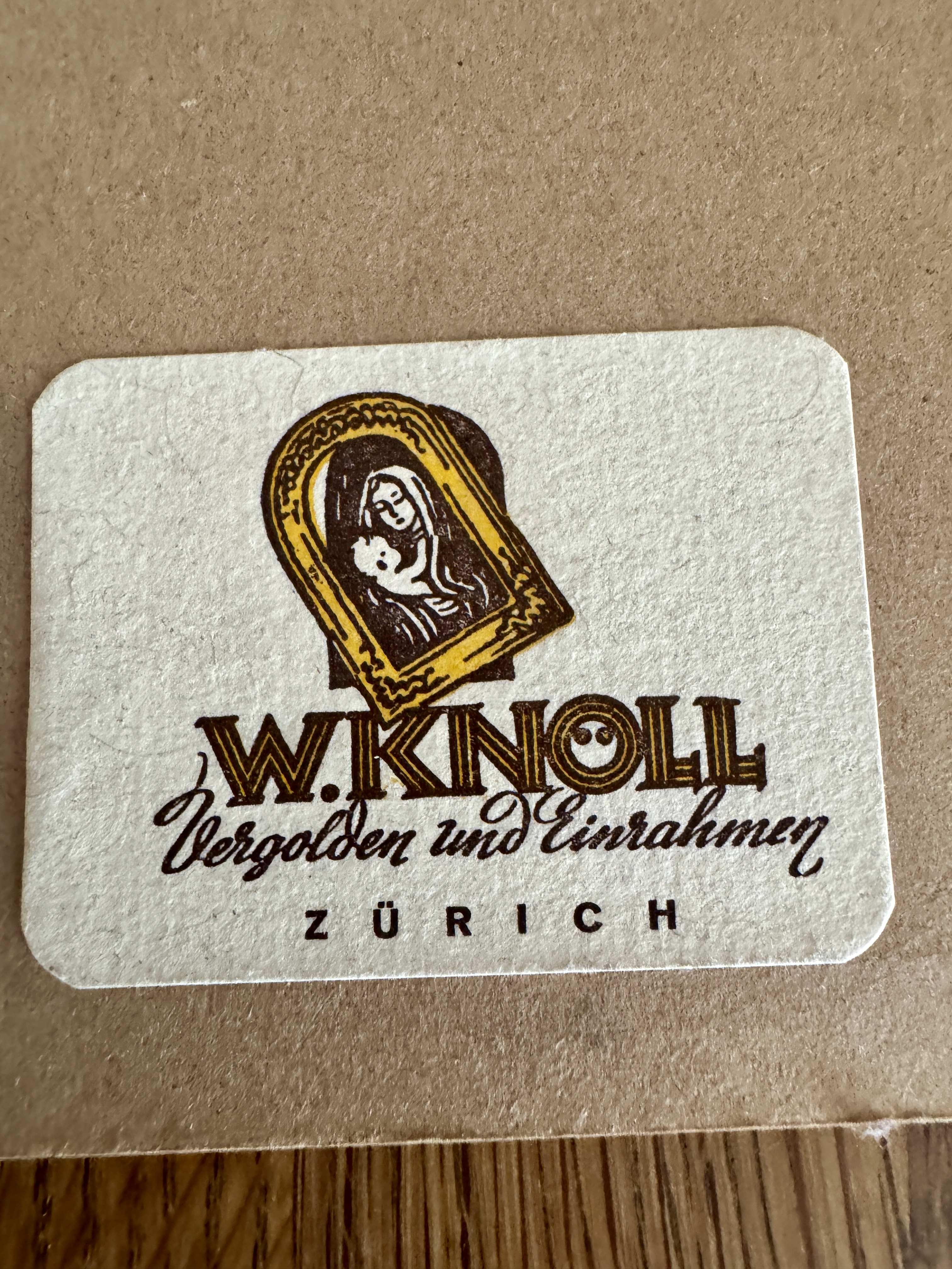 Canton of Zug – P. Meyer and his Daughter from Buonas (Zug Folk Costume Couple) — sticker