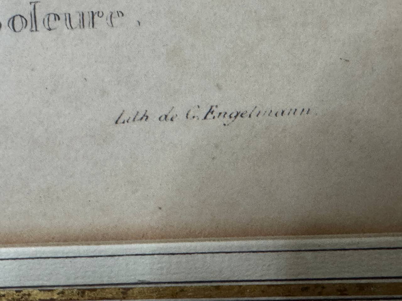 SUISSE. Canton de Soleure – Vieillard et jeune fille (Alter Mann und junges Mädchen in Solothurner Tracht) — Inschrift