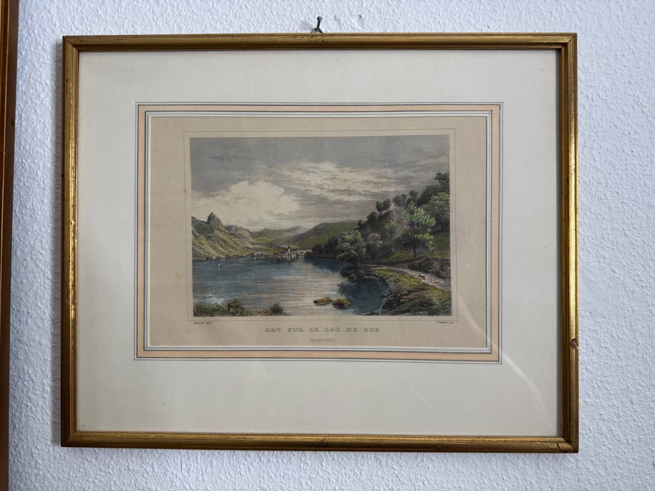 Rapperswil (Rapperschwyl) – Historische Stadtansicht am Zürichsee — Vorderseite
