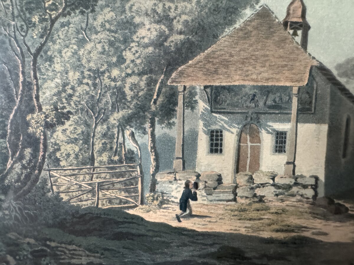 The Chapel of William Tell near Küssnacht, Canton of Schwyz — Inschrift