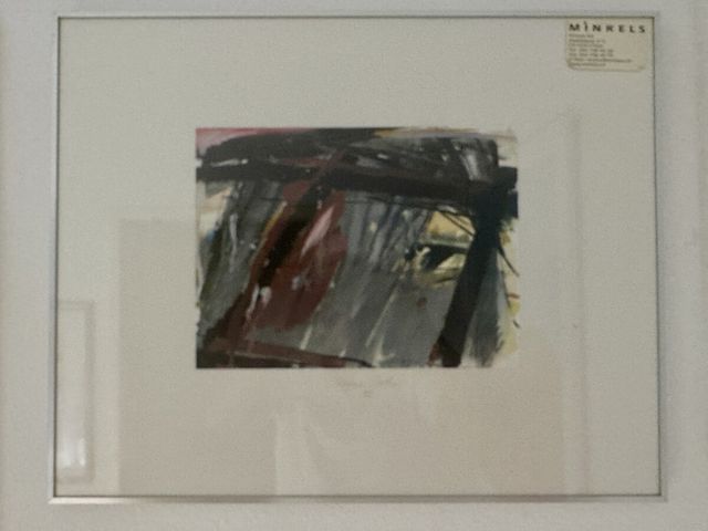 Remo Roth — Abstrakte Komposition, 1988 (Original, signiert)
