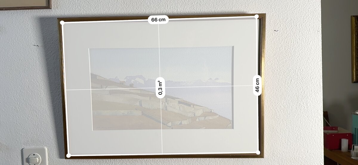 Weinbergterrassen des Lavaux mit Alpenblick über den Genfersee – Original-Aquarell von Michel Tenthorey, 2000 — Kontext