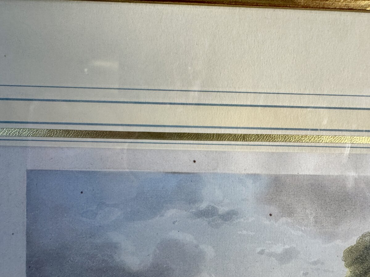 Arth am Zugersee – Kolorierter Stahlstich, Kanton Schwyz, Verlag Chr. Krusi Basel — Rahmen