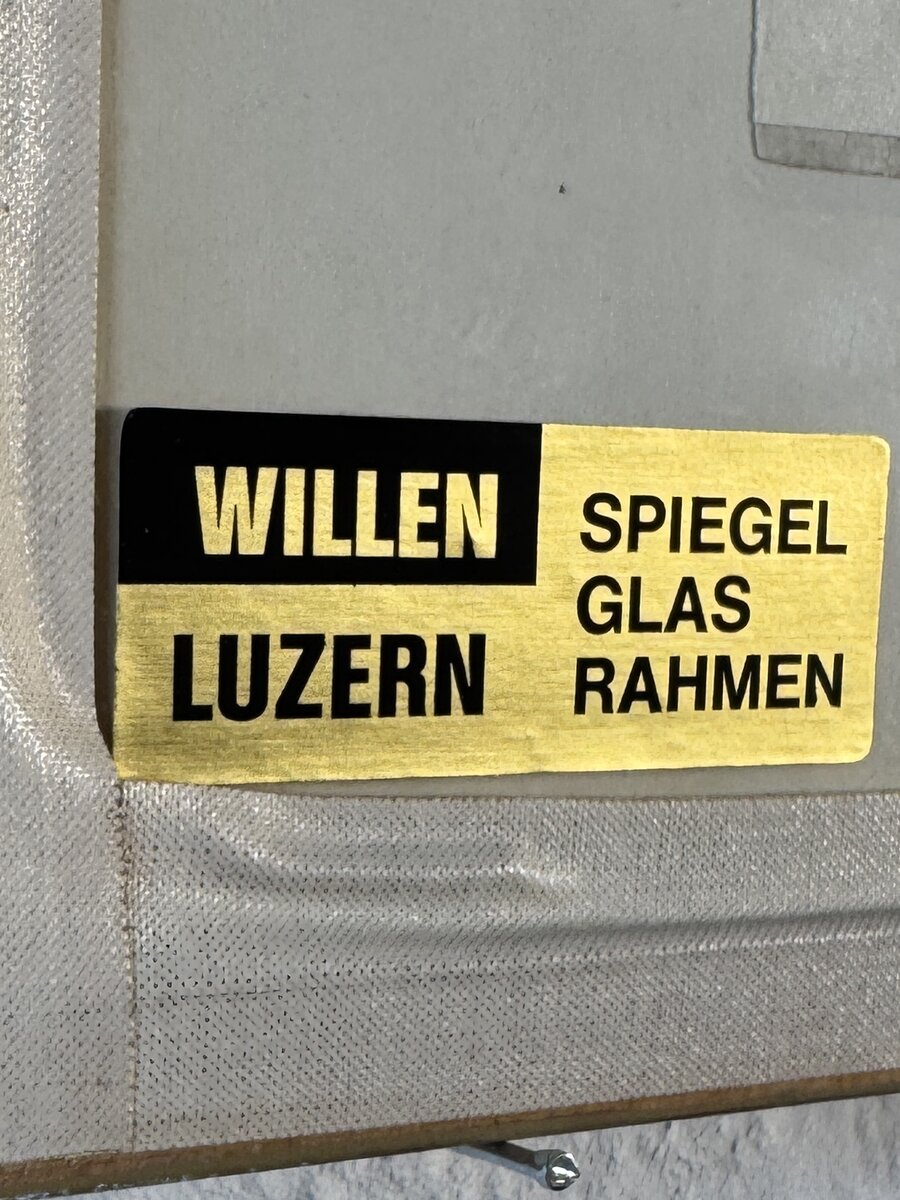Sebastian Münster – Stadtansicht von Luzern aus der Cosmographia, Originalholzschnitt 16. Jh. — sticker