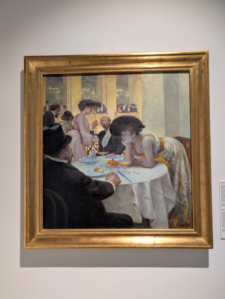 Loge im Sophiensaal (Zwei Frauen)
